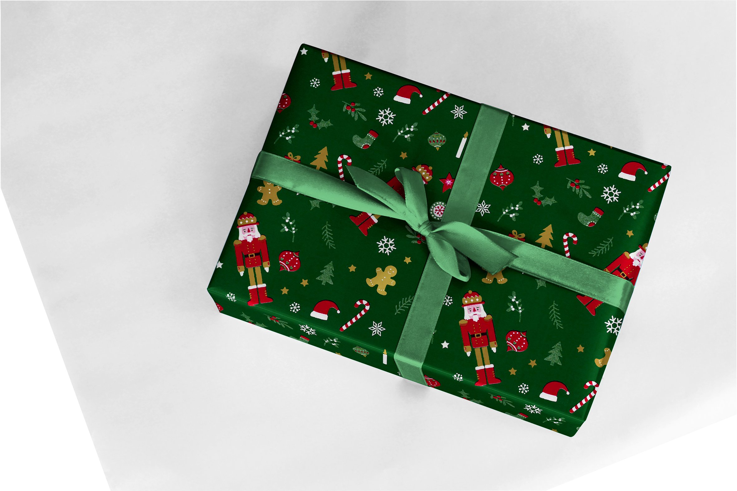 50CM X 100 NUTCRACKER RED