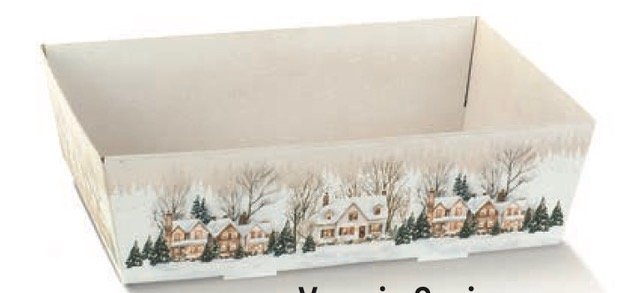 CHRISTMAS VILLAGE BAG 400X300X115 - LARGE