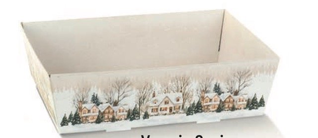 CHRISTMAS VILLAGE BAG 290X210X90 - SMALL