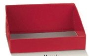 SMART TRAY RED 280X220X90 HIGHBACK LOWFRONT